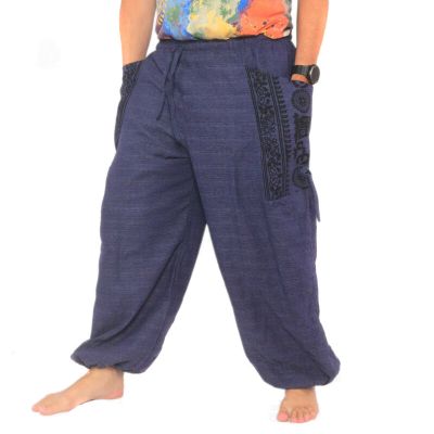 Thai hippie pants for tying Ethno application of heavy cotton