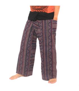 Thai Fischerhose aus Chiang Mai, schwere Baumwolle