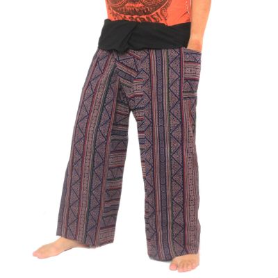 Thai Fischerhose aus Chiang Mai, schwere Baumwolle