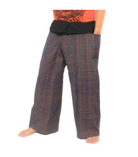 Thai Fischerhose aus Chiang Mai, schwere Baumwolle