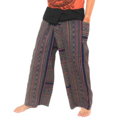 Thai fisherman pants from Chiang Mai, heavy cotton