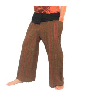Thai Fischerhose aus Chiang Mai, schwere Baumwolle