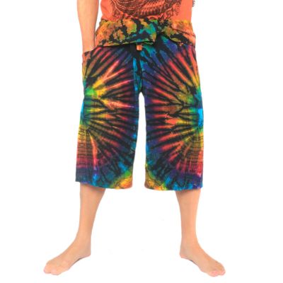 3/4 Thai Fisherman Pants Batik Cotton