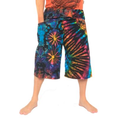 3/4 Thai Fischerhose Batik Baumwolle