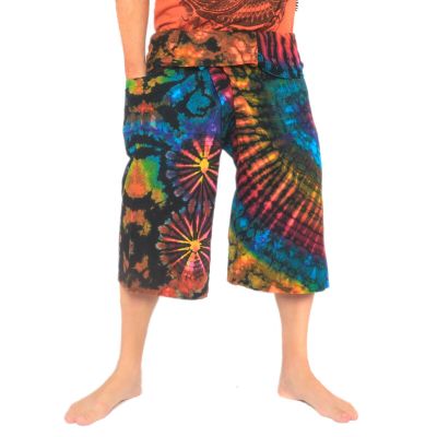 3/4 Thai Fisherman Pants Batik Cotton