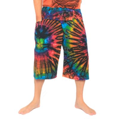 3/4 Thai Fisherman Pants Batik Cotton