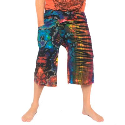 3/4 Thai Fisherman Pants Batik Cotton