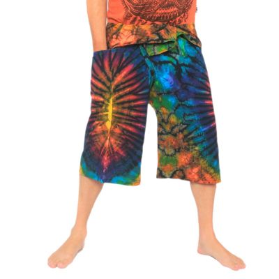 3/4 Thai Fisherman Pants Batik Cotton