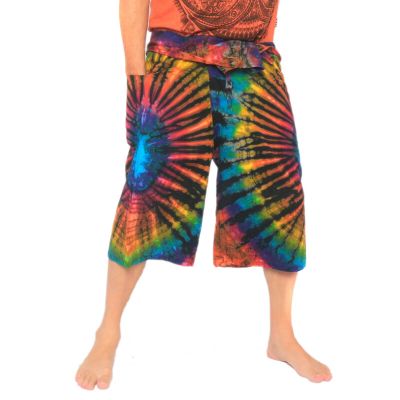 3/4 Thai Fisherman Pants Batik Cotton