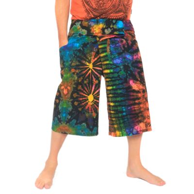 3/4 Thai Fisherman Pants Batik Cotton