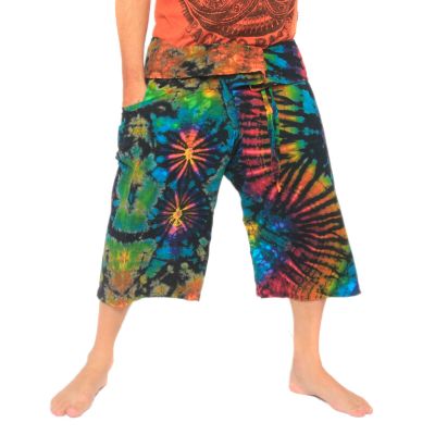 3/4 Thai Fisherman Pants Batik Cotton