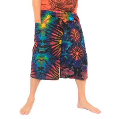 3/4 Thai Fisherman Pants Batik Cotton
