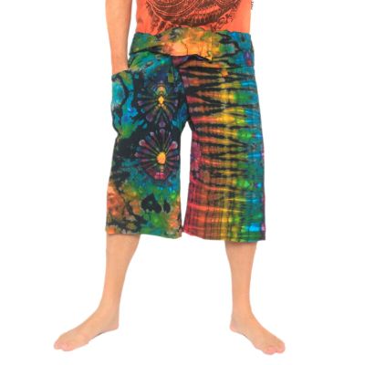 3/4 Thai Fisherman Pants Batik Cotton