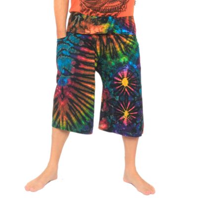 3/4 Thai Fisherman Pants Batik Cotton
