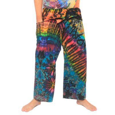 Thai fisherman pants "Mudmee" Batik
