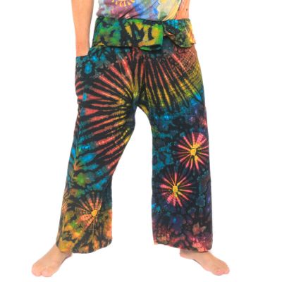 Thai fisherman pants "Mudmee" Batik