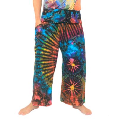 Thai fisherman pants "Mudmee" Batik