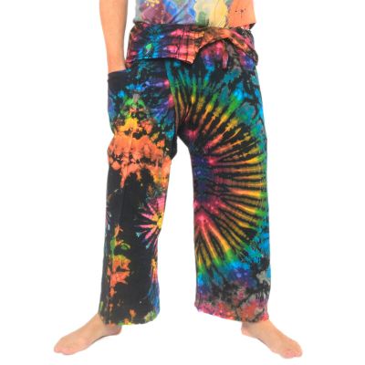 Thai fisherman pants "Mudmee" Batik