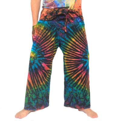 Thai fisherman pants "Mudmee" Batik