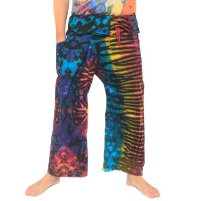 Thai fisherman pants "Mudmee" Batik
