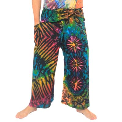 Thai fisherman pants "Mudmee" Batik