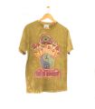 "No Time" Mushroom T-Shirt Size M Stonewashed