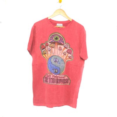 "No Time" T-shirt Size L Stonewashed