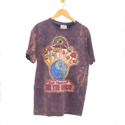 "No Time" T-shirt Size L Stonewashed