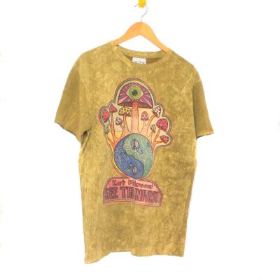 "No Time" T-shirt Size L Stonewashed