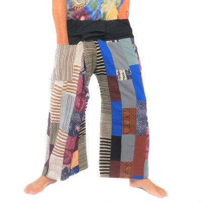 Thai fisherman pants patchwork