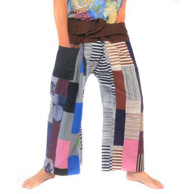 Thai fisherman pants patchwork