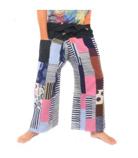 Thai Fischerhose Patchwork