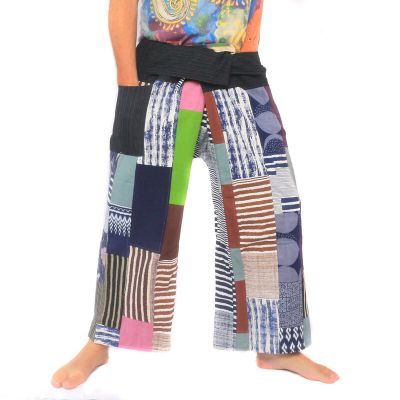 Thai fisherman pants patchwork