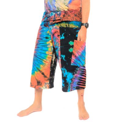 3/4 Thai Fisherman Pants Batik Cotton