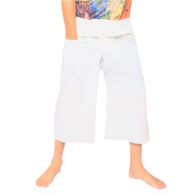 Short Thai fishing pants heavy cotton