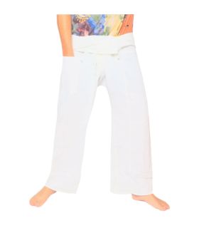 Pantalon de pêcheur thaïlandais en coton lourd