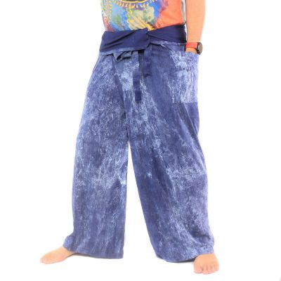 Thai Fischerhose "Stone Washed" XL - Weicher und Elastischer Baumwolle