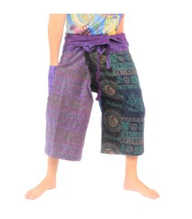 3/5 India Tibet Thai wrap pants