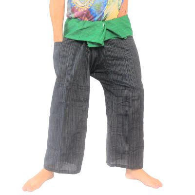 Wrap pants cotton mix