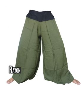 Samurai Hose Rayon oliv