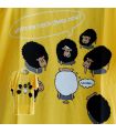 T-Shirt Wer ist das schwarze Schaf? Größe L gelb