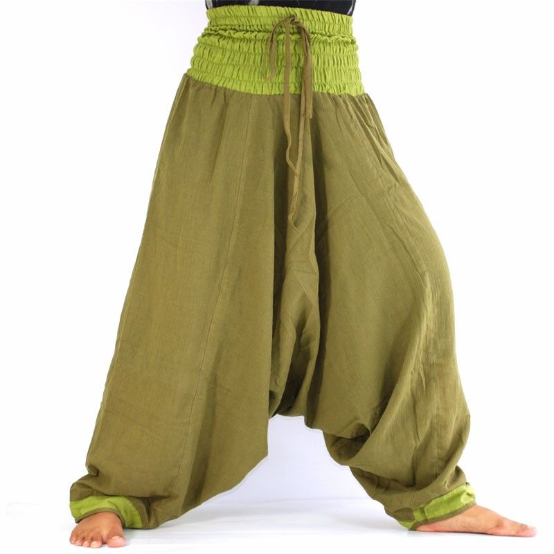 Harem pants olive