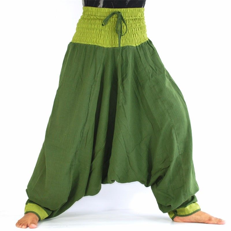 Harem pants green