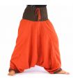 Aladinhose - orange / braun