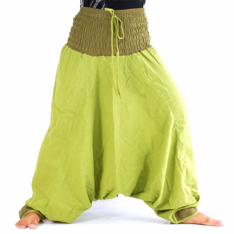 harem pants - green