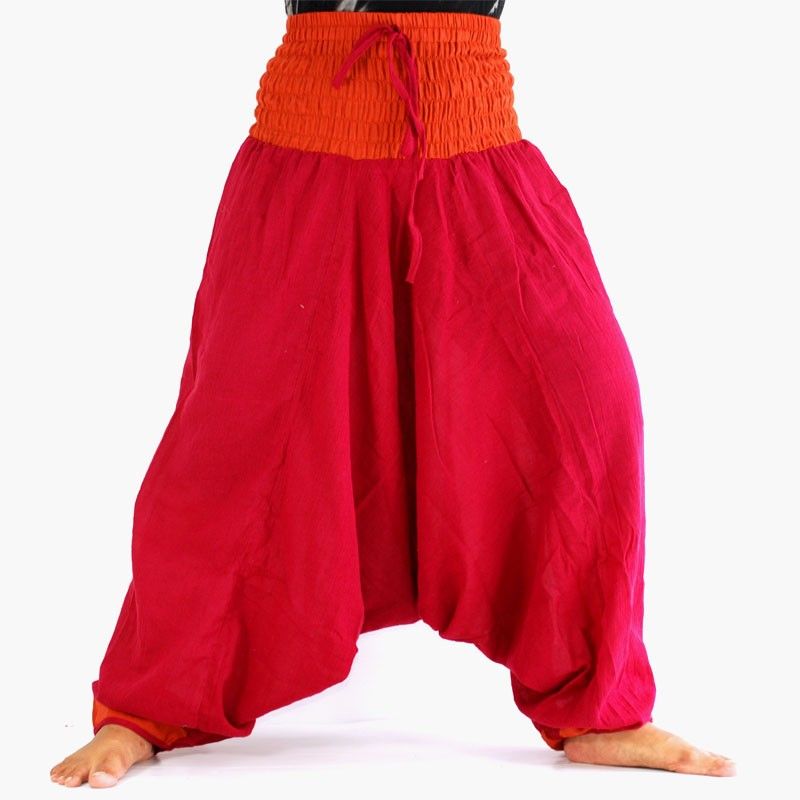 Aladinhose dunkles rot