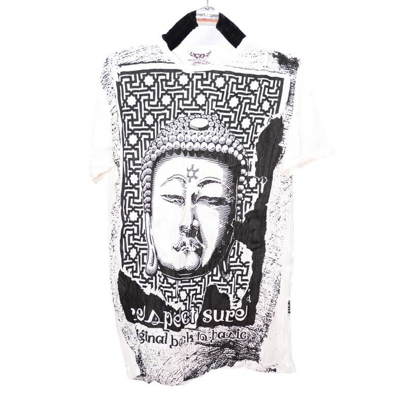 Sure Pure Concept - T-Shirt Crying Budha - Taille L