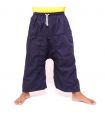3/4 Thai Fisherman Boxer Shorts - Dark Blue