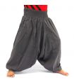 Harem pants Yoga cotton grey