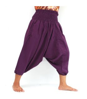 Aladinhose Damen und Herren violett